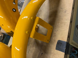 Yellow Chrome Paint set Harley Sportster 883 1200 2001 GAs TAnk fenders OEM nice