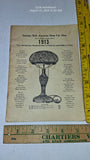 VTG 1967 Reprint - "Genuine Rich American Deep Cut Glass"- 1913 By D. James