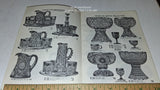 VTG 1967 Reprint - "Genuine Rich American Deep Cut Glass"- 1913 By D. James