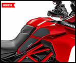 OneDesign HDR Technology HDR293 Tank Black Grips Ducati MULTISTRADA 950 2019-'22