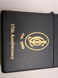 Vintage 2010 Zippo Matte Black Custom 17th Anniversary Lighter  Unfired Mint NOS