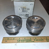 NOS KB Pistons KB272.005 62291 Harley Sportster 883-1200 Pistons Pins Open Box