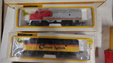 Bachmann HO Scale Vintage Train Lot Locomotives Santa Fe Chessie Amtrak Plasser