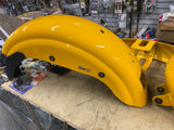 Yellow Chrome Paint set Harley Sportster 883 1200 2001 GAs TAnk fenders OEM nice
