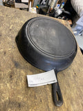 Vintage No. 8 Cast Iron Skillet pAN 10 5/8 BSR Heat Ring USA Birmingham stove