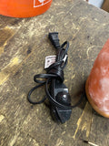 Himalayan Pink Salt Lamp 7 Inch Raw Rock Wooden Base Cord Switch