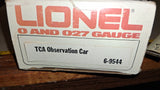 Lionel 6-9544 O Gauge TCA 1980 Chicago Observation Car Land of Lincoln With Box