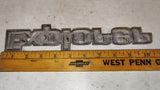 1976-1979 Ford F100 F150 Truck Explorer Bedside Emblems Pair D6TB-99291B62-CA