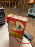 Vintage 60' Ivory Laundry soap Box Original NOS Advertising Sign Prop Display