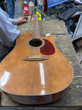 Indiana 6 String Electric Acoustic Guitar Right Handed Natural Finish Full Size