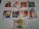 Atari 2600 Woodgrain Console Lot Storage Case 6 Controllers 25 Games Manuals