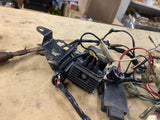Kawasaki Kz400 Wiring harness rectifier regulator fuse box OEM 1976