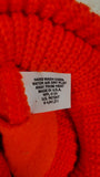 Vintage Reliable Knitting Works Blaze Orange Hunting Lot Balaclava Beanie Gloves