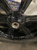 Black Mag Wheels Harley Street Bob Low Rider Softail Dunlop Tires New T/o FXBB!