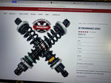 RT Performance Series Suspension Technologie Harley Touring 13" Shocks FLH Glide