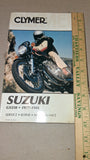 77-86 Suzuki GS550 CLYMER Motorcycle Repair Manual M373 -Used Nice Shape