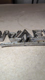 1970-1977 Ford Maverick Chrome Fender Script Emblem Badge 6250399