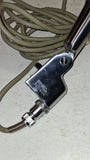 Vintage Knight KN 4550 Dynamic Cardioid Microphone Chrome 14ft Cable Untested