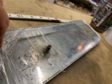Sunvisor Stainless Auto Truck Hot Rat Rod Deflector Trim Body Roof Vintage 25"