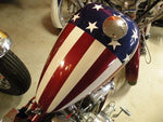 1978 Harley Davidson Shovelhead Custom Built Chopper - Captain America