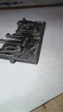1973-1975 Pontiac Grand Am Trunk Lid Nameplate Emblem 9676369 P3342