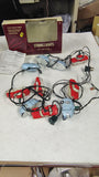 Vtg 2004 Primal Lite Art Line Patio String Lights Retro Cars & Camper Trailers