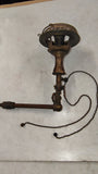 Antique 1908 Brass Welsbach Incandescent Gas Light Lamp Burner Fixture Part
