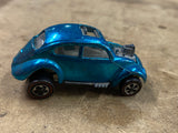 Hot Wheels Redline Custom Volkswagen Aqua HK Q3 Vintage 1967 USA VW BUG #1