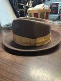 Goorin Brothers The Doctor Fedora Hat Large Black 100% Wool Mens USA Mint