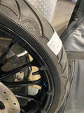 Black Talon Front Wheel Tire Avon Harley Touring 3.5x19 OEM Street Road glide FL