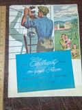 Vtg Advertisement 1940s-1950s Catalog Ephemera Lot Woolrich Johns Manville Farm