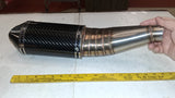 Scorpion Slip-On Oval Carbon Fiber Exhaust Muffler 2008^ Suzuki GSXR600/750-K8