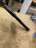 Black Mini Ape Hanger Motorcycle Handlebar 10" 35" Webbed Chopper Harley Custom