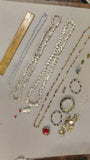 Vtg Costume Jewelry Lot Necklaces Bracelets Puka Shell Boho Estate Collection