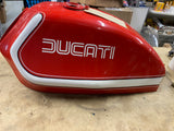 NOS Ducati Darmah Fuel Gas Petrol Tank OEM Vintage 900cc Factory Paint Original!