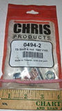 NOS Chris Products 0494-2 Chrome Rear Turn Signal Studs Nuts Pair 1987-1989 FXR