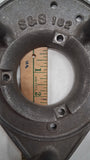 Vintage S&S Cycle 182 Teardrop Air Cleaner Backing Plate - 3 Bolt Layout