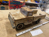 Vintage 1960s Tonka AA Wrecker Toy Tow Truck Pressed Steel 60's 24 hour service