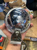 NOS Vtg Mazda Electroline 6 Volt Amber Fog Lights Chrome Housing Auto Truck 30's
