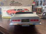 1969 Chevrolet Camaro SS Convertible Jim Beam Decanter silver