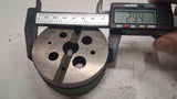 Vintage ROCO-114 3 Inch Hardened Steel Machinist Bench Block West Germany Import