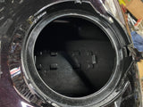 Harley Touring Dark Maroon Fuel Gas Tank Emblems 2008+ Clean Factory paint Nice