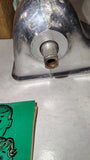 1960's Rival Grind-O-Mat Meat Grinder 10-172 White Vac-O-Matic Base Box & Manual