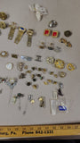 Vintage Costume Jewelry Estate Lot Pins Brooches Cufflinks Tie Clips Retro