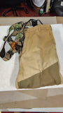 Cabela's Men's 32 Reg Upland Traditions Hunting Brush Pants w/ Camo Suspenders