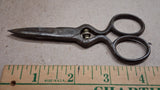 Antique 1880s JBF Champlin Korns Patent Buttonhole Scissors Shears Cattaraugus
