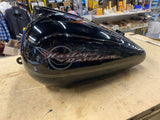 Vivid Black Harley Road King FLHR Gas Fuel Tank 2004-2007 Touring  Nice