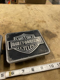 OEM Harley SaddleBag Medallion Badges Trim Plates Shovelhead FLH FLT Glide Evo