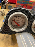 AutoMeter Pro-Comp Ultra-Lite Dual Gauge Pod Water Temp Boost PSI Turbo Auto Tru