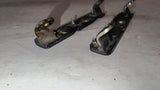 1980-1982 Ford Black & Chrome 4" Emblem Badge Pair Lot E0ZB-8C046-AWA